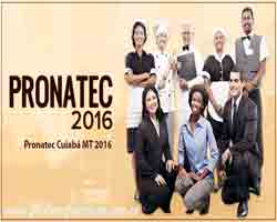 Pronatec Cuiaba MT 2016