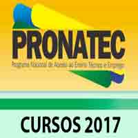 Cursos Pronatec 2017-BR