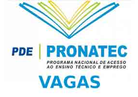 Vagas Pronatec