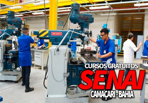 Cursos Gratuitos SENAI Camaçari