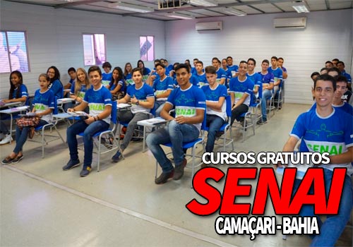 Cursos Gratuitos SENAI Camaçari