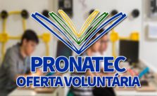 Pronatec Oferta Voluntária 2019