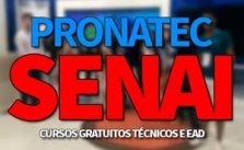 Pronatec SENAI 2019