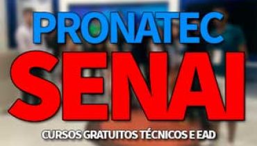 Pronatec SENAI 2019
