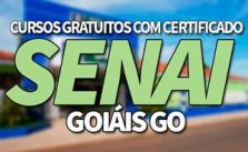 SENAI Cursos Gratuitos GO 2019