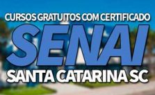 SENAI Cursos Gratuitos SC 2019