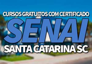 SENAI Cursos Gratuitos SC 2019