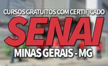 SENAI MG Cursos Gratuitos 2019