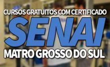 SENAI MS Cursos Gratuitos 2019