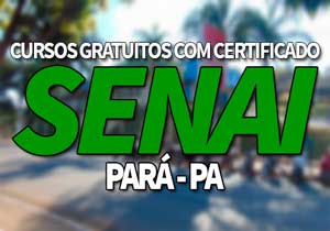 SENAI PA Cursos Gratuitos 2019