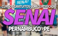 SENAI PE Cursos Gratuitos 2019