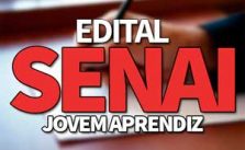 Edital SENAI Jovem Aprendiz 2019