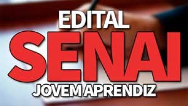 Edital SENAI Jovem Aprendiz 2019