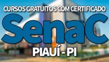 SENAC Cursos Gratuitos PI 2019