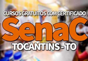 SENAC Cursos Gratuitos TO 2019