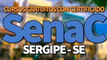 SENAC SE Cursos Gratuitos 2019