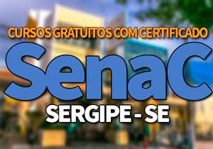 SENAC SE Cursos Gratuitos 2019