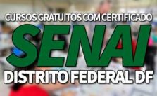 SENAI Cursos Gratuitos DF 2019