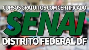 SENAI Cursos Gratuitos DF 2019
