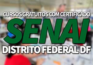 SENAI Cursos Gratuitos DF 2019