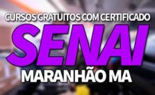 SENAI Cursos Gratuitos MA 2019