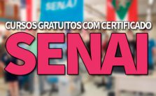 Cursos Gratuitos SENAI com Certificado
