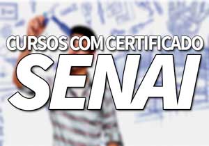 Cursos SENAI com Certificado MEC