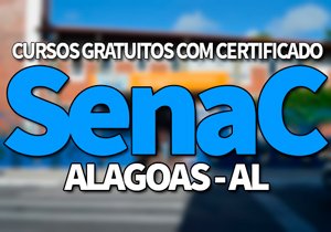 SENAC Cursos Gratuitos AL 2019