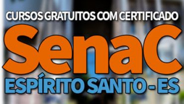 SENAC Cursos Gratuitos ES 2019