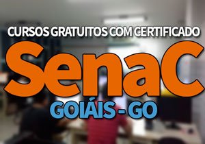 SENAC Cursos Gratuitos GO 2019