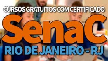 SENAC Cursos Gratuitos RJ 2019