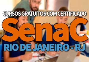 SENAC Cursos Gratuitos RJ 2019