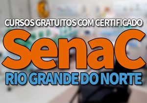 SENAC Cursos Gratuitos RN 2019