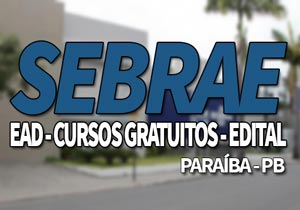 SEBRAE PB Cursos Gratuitos 2019