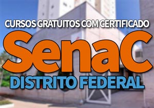 SENAC DF Cursos Gratuitos 2019