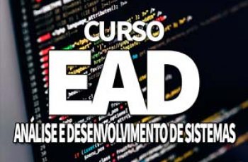 Curso EAD Análise e Desenvolvimento de Sistemas Gratuito 2019