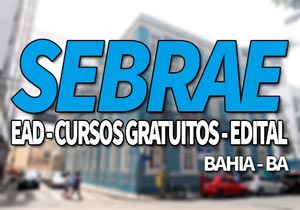 SEBRAE BA Cursos Gratuitos 2019