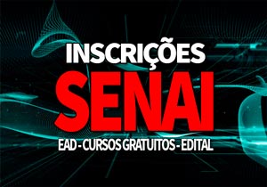 Inscrições SENAI 2020