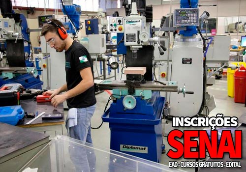 Inscrições SENAI 2020