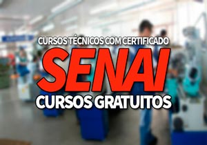 SENAI Cursos Gratuitos 2020