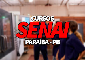 Cursos SENAI PB 2020