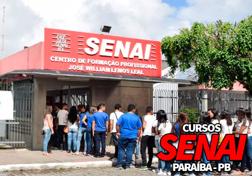 Cursos SENAI PB 2021