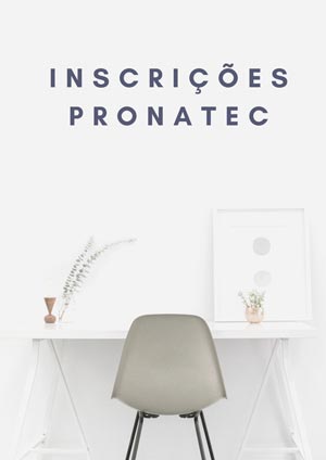 Inscrições Pronatec 2021