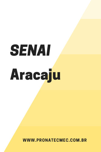 SENAI Aracaju 2021 