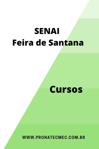 SENAI Feira de Santana 2021