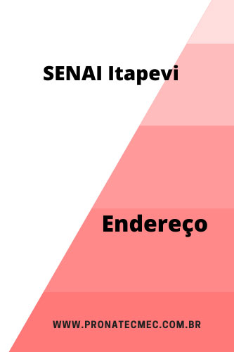 SENAI Itapevi 2022