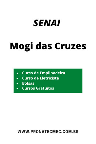  SENAI Mogi das Cruzes 2021