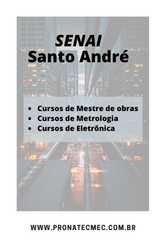 SENAI Santo André 2021