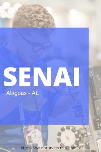 Cursos Senai AL 2021