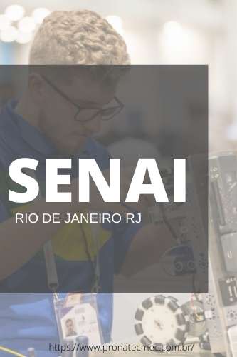 Cursos SENAI RJ 2021